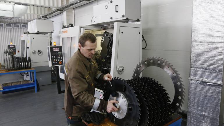 Точим зуб на мерзлую древесину