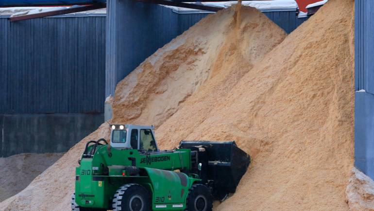 Строительство завода по производству топливных гранул