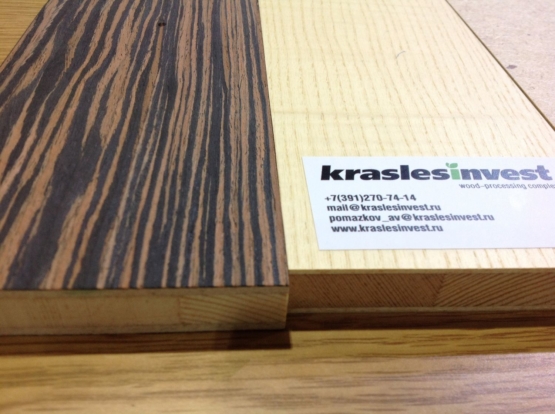 Новая продукция Краслесинвест — столярная плита