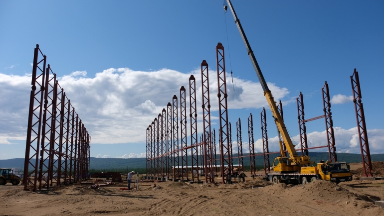 Для сборки здания завода по производству топливных гранул потребуется 6000 болтов