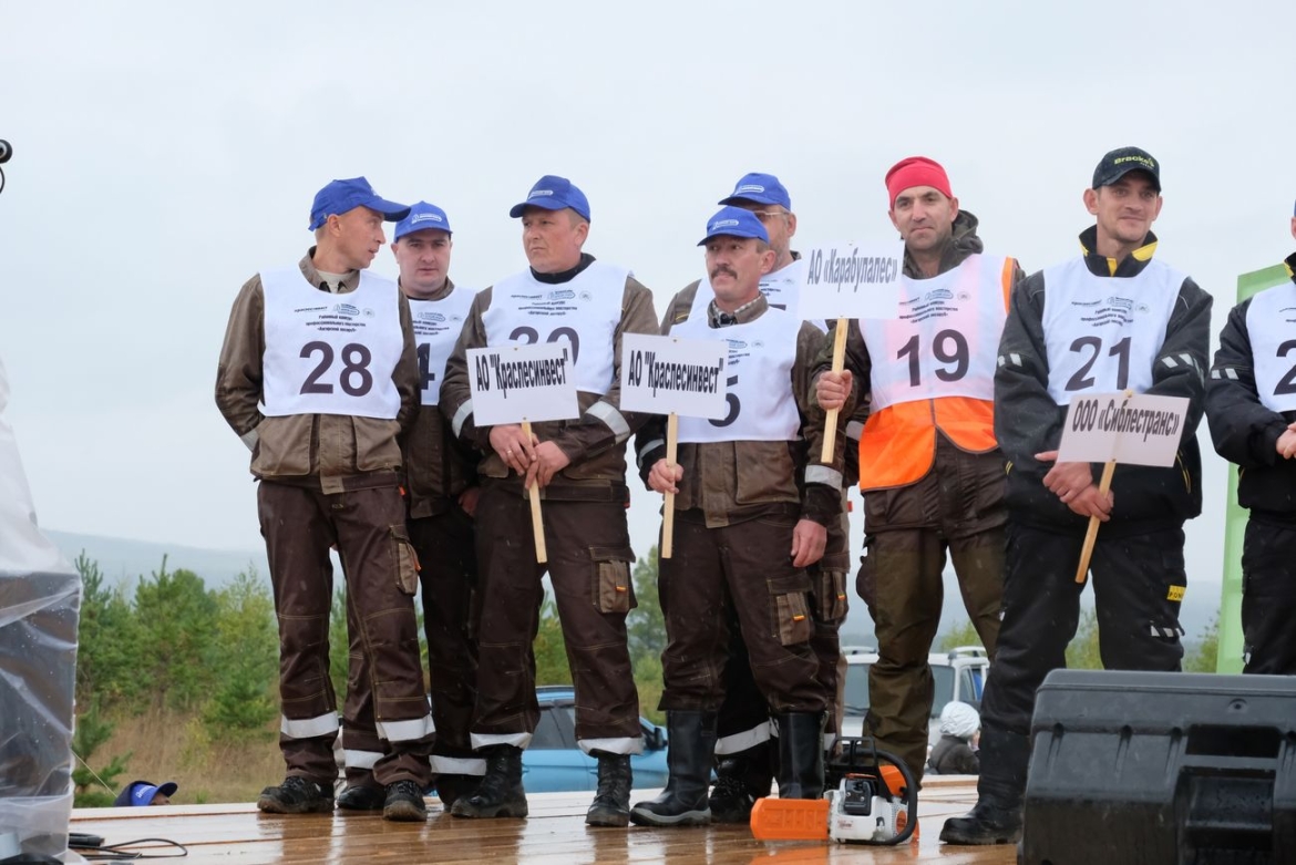 15 сентября состоялся первый в истории Богучан конкурс Ангарский лесоруб 2018