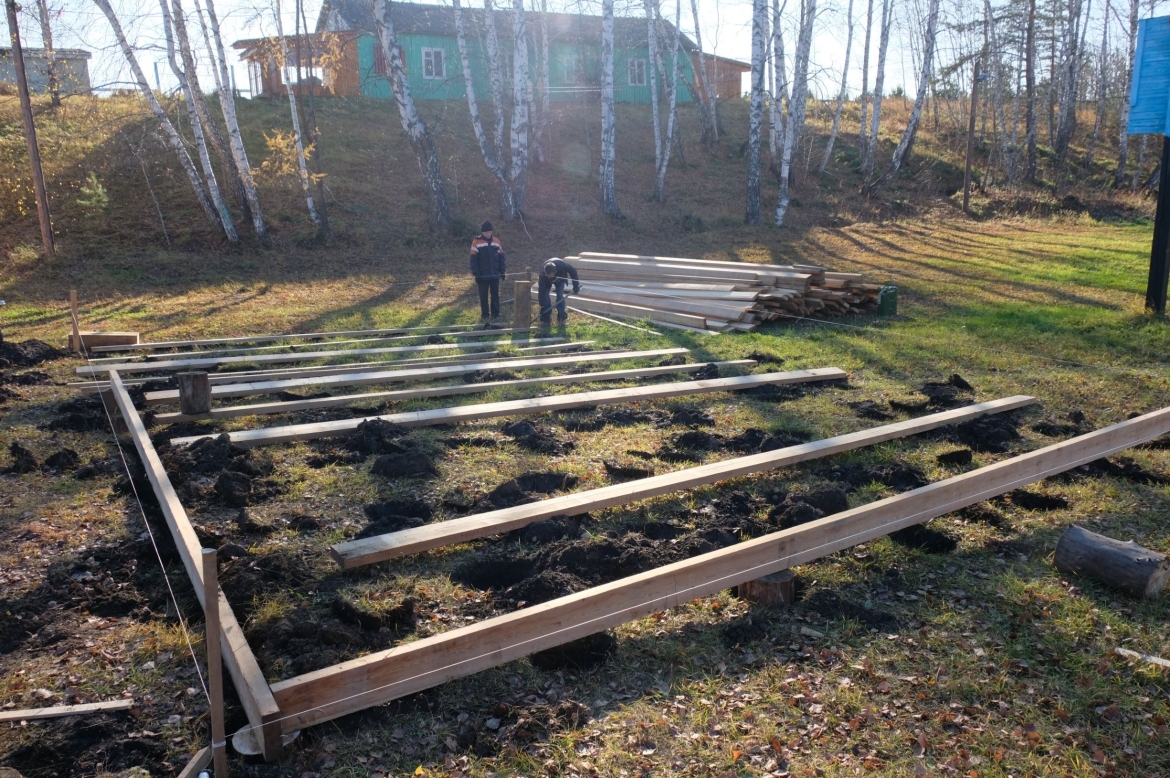 Новая сцена для детского лагеря