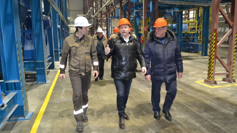 Зампред правительства посетил Краслесинвест