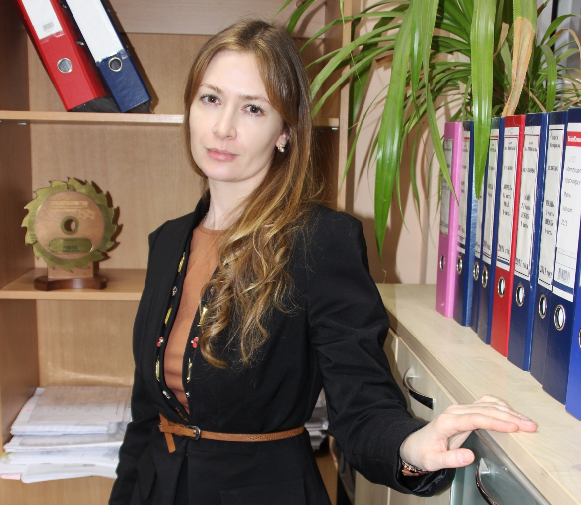 Людмила Рукосуева — пришла первым бухгалтером, когда в Богучанах создавался Краслесинвест