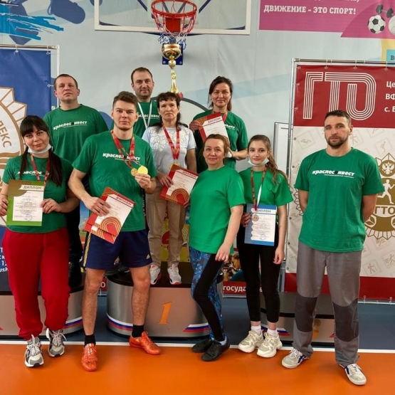 Первое место на фестивале ГТО