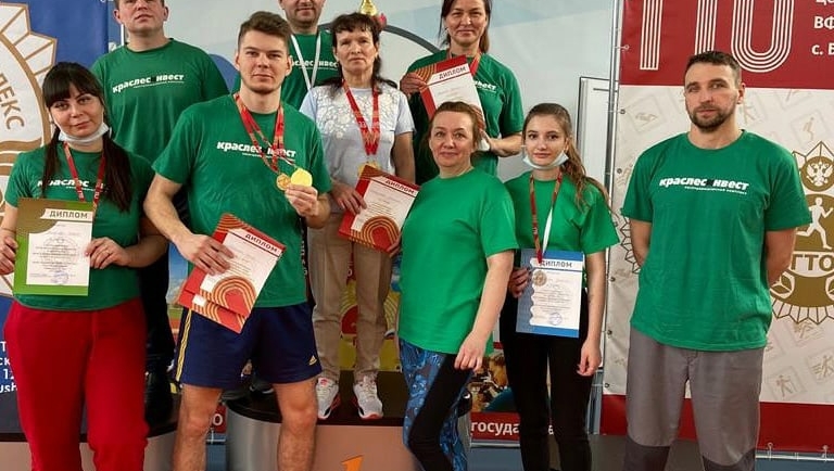 Первое место на фестивале ГТО