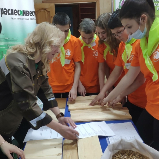 Слет школьных лесничеств.