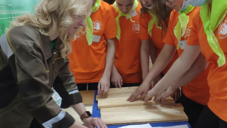 Слет школьных лесничеств.