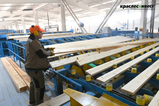 Краслесинвест повышает производительность труда